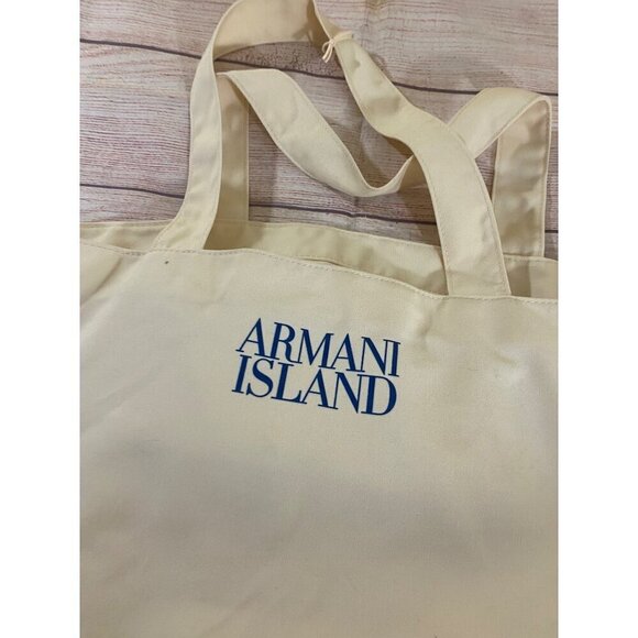 Georgio Armani Frangrance Women's Beige Tote Carry Bag - OS - Picture 9 of 11